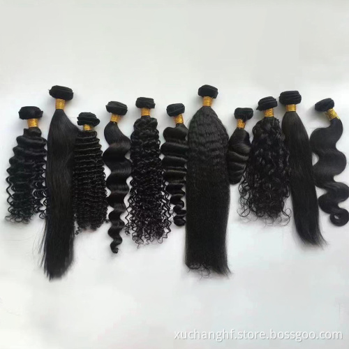 Hair Vendors Wholesale Free Sample Mink Natural Raw Virgin Brazilian Cuticle Aligned Hair Bundles Human Hair Extension